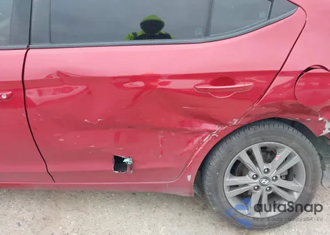 2018 Hyundai Elantra Sel from USA, damaged, VIN 5NPD84LF9JH227502